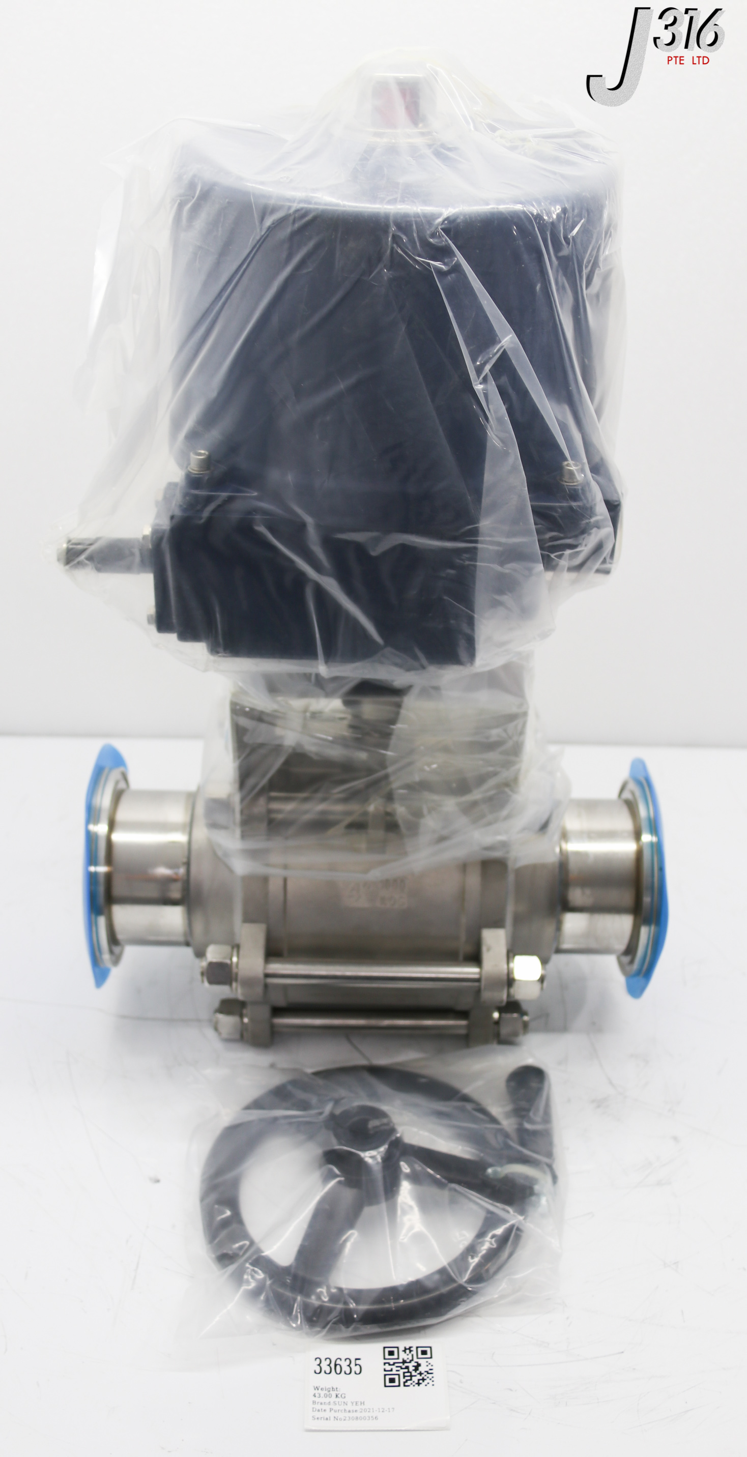 33635 SUN YEH ELECTRIC ACTUATOR, VOLTAGE 220-240V/1 (NEW) OM-4 | eBay